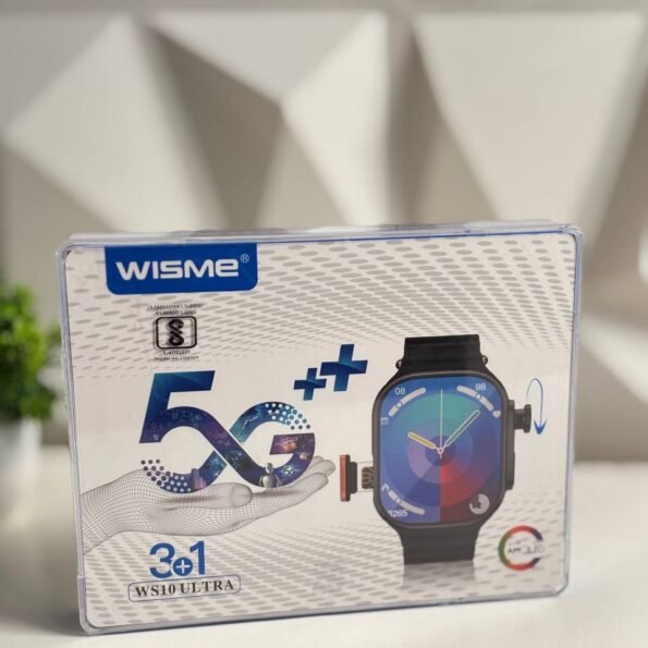 WS10 Ultra 5G Android Camera 3 Straps Smartwatch 8/128