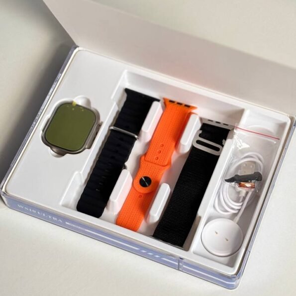 WS10 Ultra 5G Android Camera 3 Straps Smartwatch 8/128