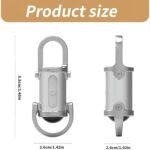 Mini Keychain Light-1200 Lumens Super Bright USB C Rechargeable-LED Pocket Light-Portable COB Torchlight-Small Powerful Torch-Main