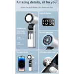 Portable-Foldable-Handheld-Bladeless-Ice Chip-Mini fan-Main