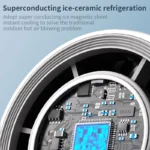 Portable-Foldable-Handheld-Bladeless-Ice Chip-Mini fan-Main