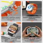S12-Ultra Smartwatch-4G Sim Card-Rotating Camera-4GB 64GB-main