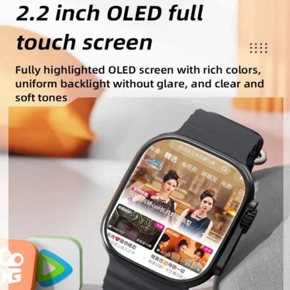 S12 Ultra 2 [4GB-64GB] 5G Android Amoled Milanese Loop Smartwatch