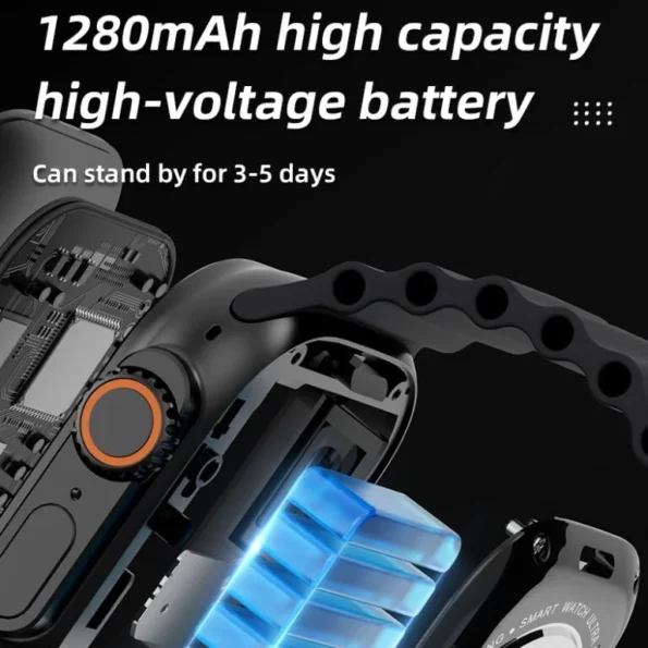 S12 Ultra 2 [4GB-64GB] 5G Android Amoled Milanese Loop Smartwatch