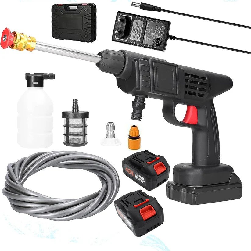 MR-Water Pressure Gun-Portable-48V Dual Battery-High Pressure-7 MR-Water Pressure Gun Portable Wireless High Pressure 48V Dual Battery