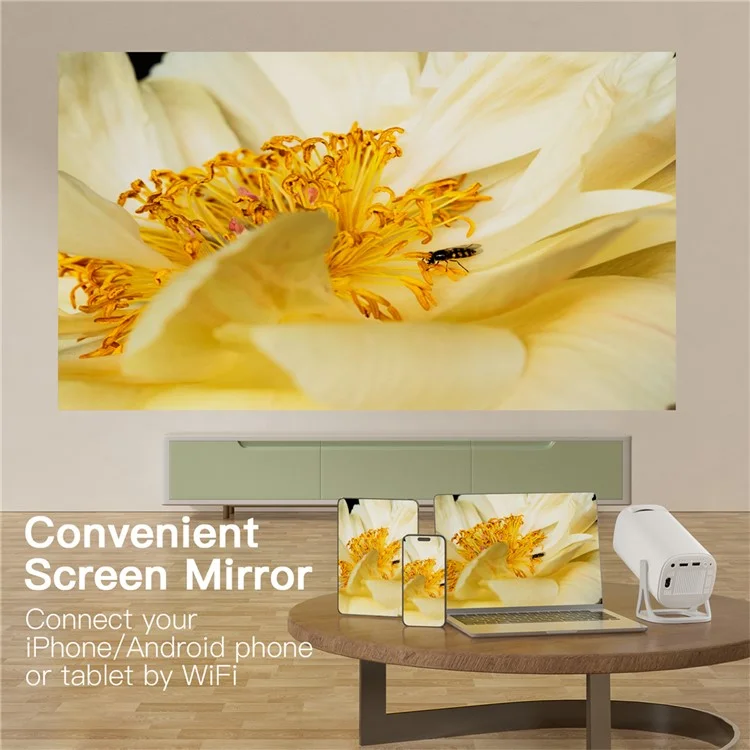 S40-Android-11-Smart-Mini-Projecto-4K-Support-WiFi-Bluetooth-5 S40 Android 11 Mini Projector 4K Quality WiFi & Bluetooth