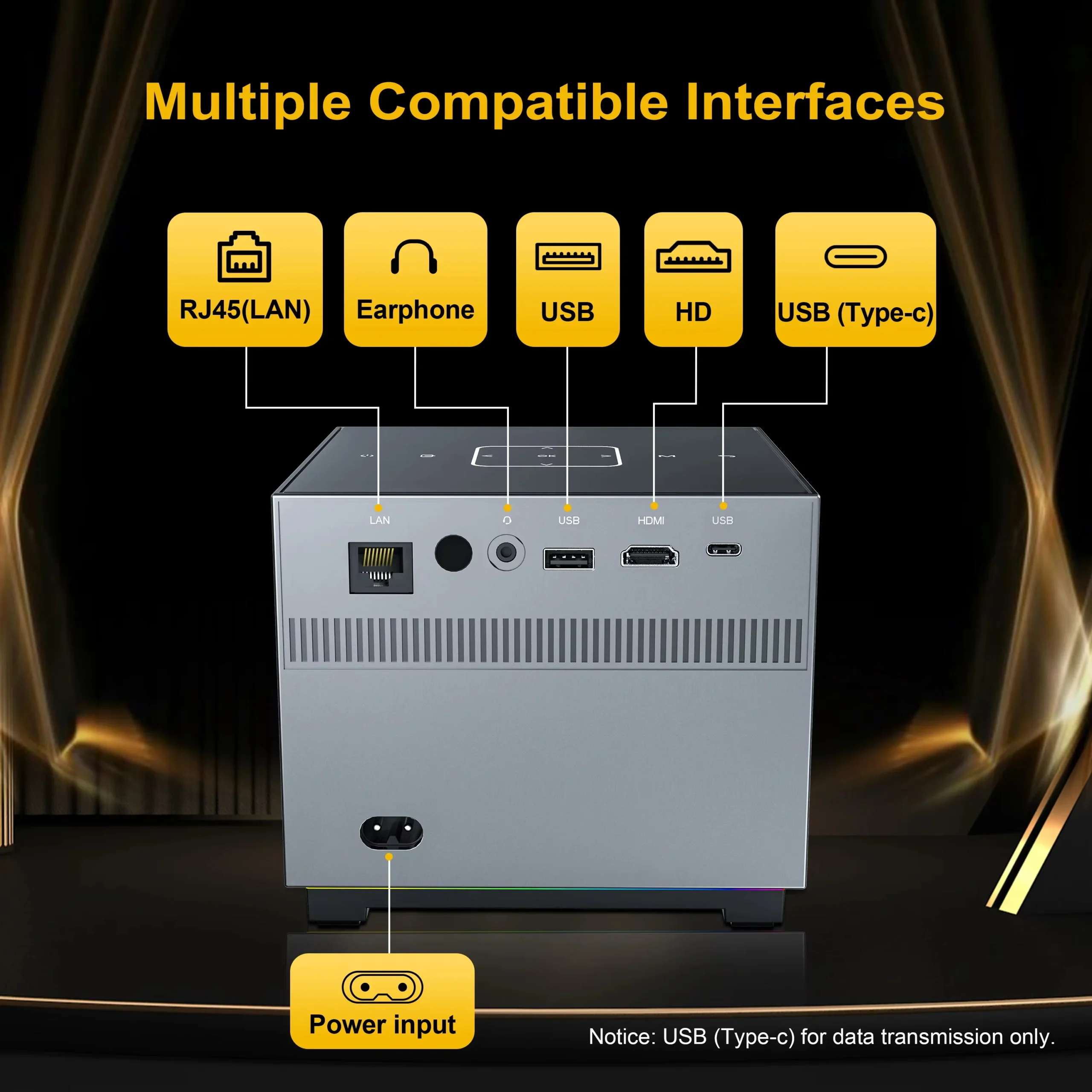 X3-Mini-5G-WIFI-LED-8K-Video-HD-720P-Home Video Projectors-12 X3 Nano Mini 5G WIFI LED 8K Video HD 720P Home