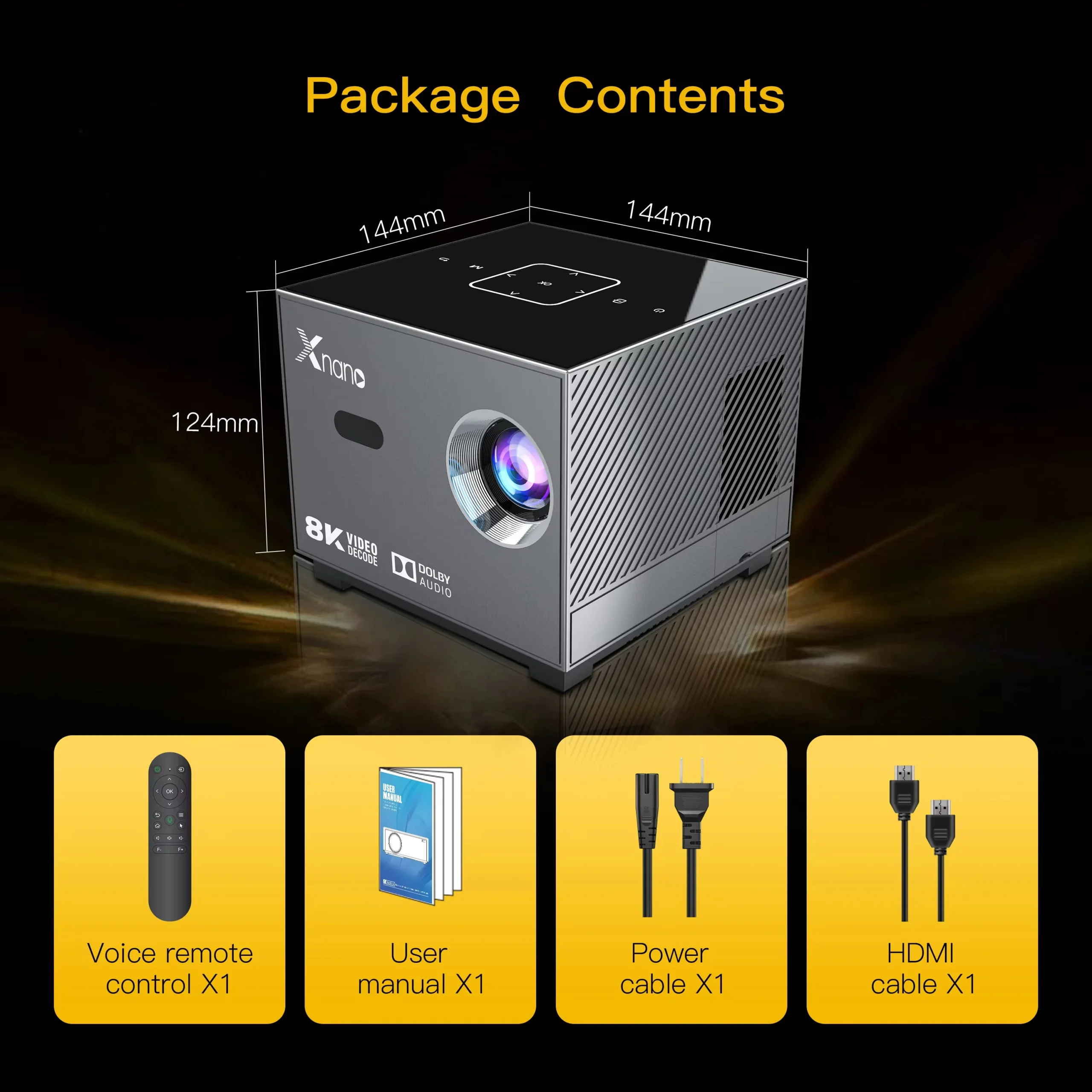 X3-Mini-5G-WIFI-LED-8K-Video-HD-720P-Home Video Projectors-13